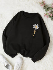 Kotty Round Neck Cotton Sweatshirt