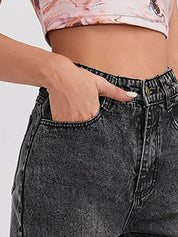 Kotty Women Jean Straight Fit High Rise Stretchable Jeans