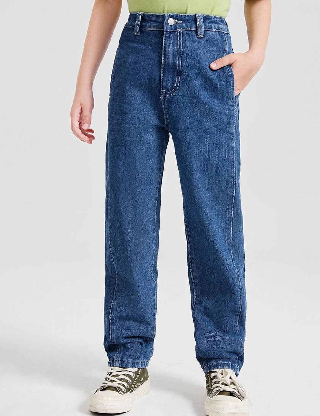Kotty Boys Jean Mildly Distressed Stretchable Cotton Jeans