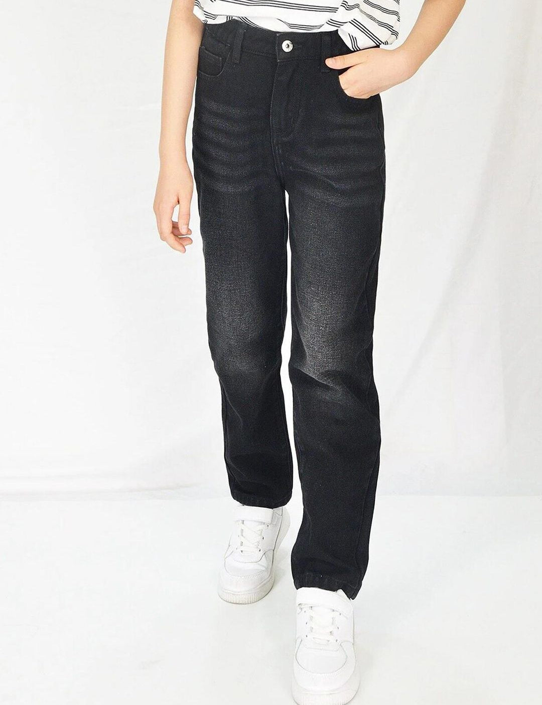 Kotty Boys Jean Low Distress Light Fade Stretchable Cotton Jeans