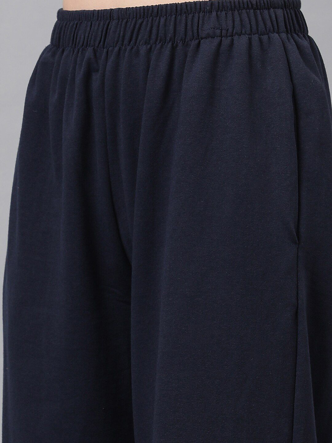 KOTTY Basics Women High-Rise Wide-Leg Track Pants