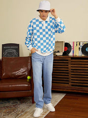 Kotty Men Blue Jean Low-Rise Clean Look Light Fade Stretchable Jeans