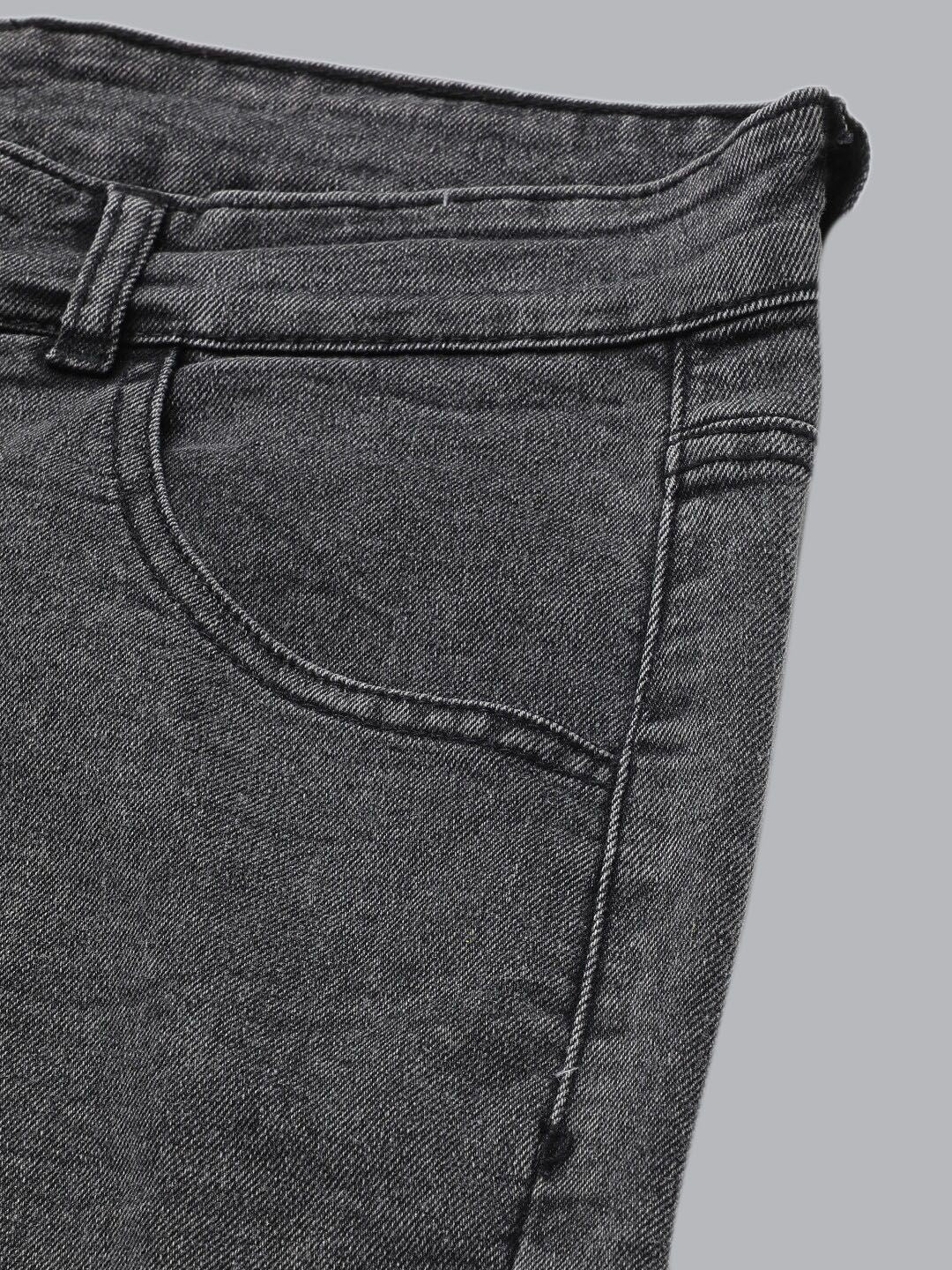 Kotty Men Jean Low-Rise Clean Look Heavy Fade Stretchable Jeans