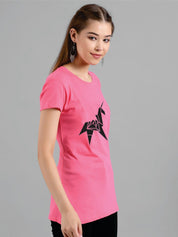 Kotty Graphic Printed Yoga T-shirt