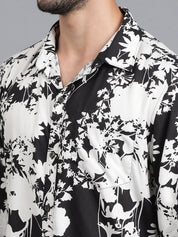 Kotty New Relaxed Fit Floral Printed Casual Shirt