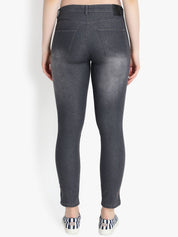 Kotty Women Black Skinny Fit High-Rise Clean Look Jeans