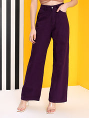 Kotty Women Jean Straight Fit High-Rise Stretchable Jeans