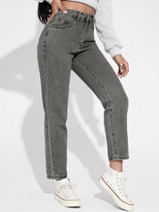 Kotty Women Grey Jean High-Rise Stretchable Jeans