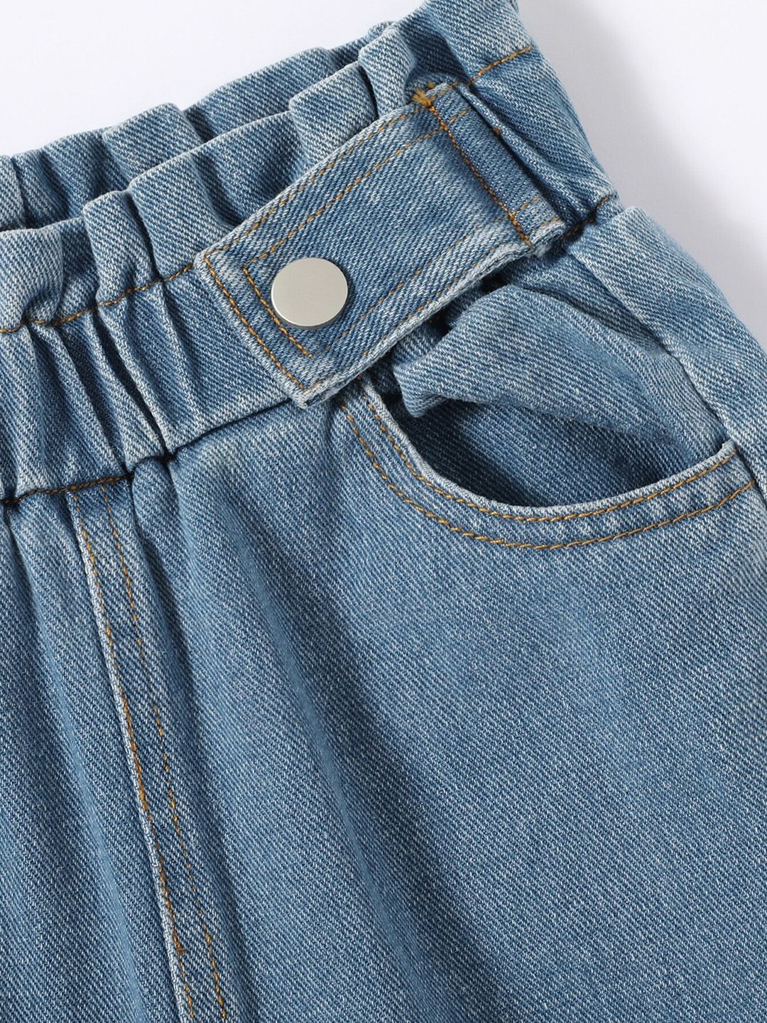 Kotty Girls Blue Mid Waist Jeans