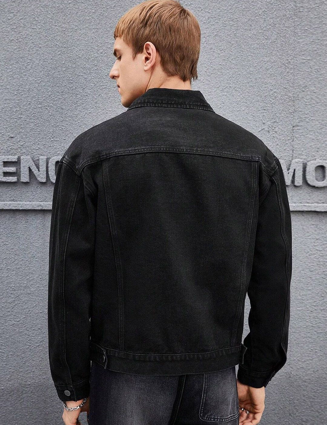 Kotty Spread Collar Denim Jacket