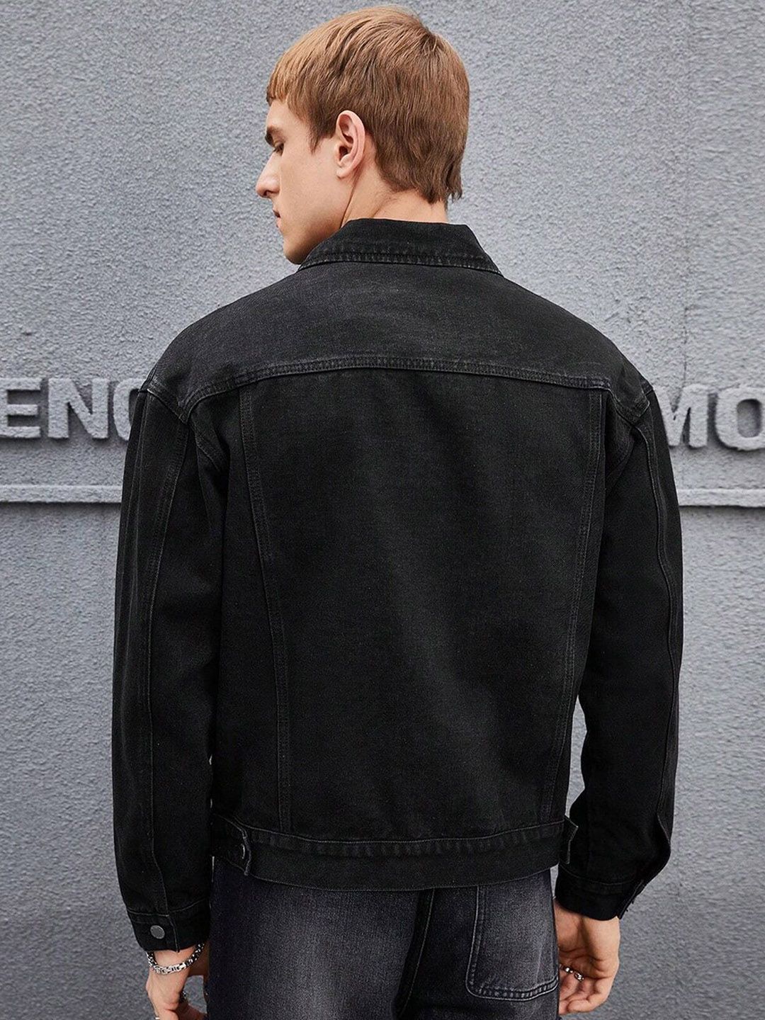 Kotty Spread Collar Denim Jacket