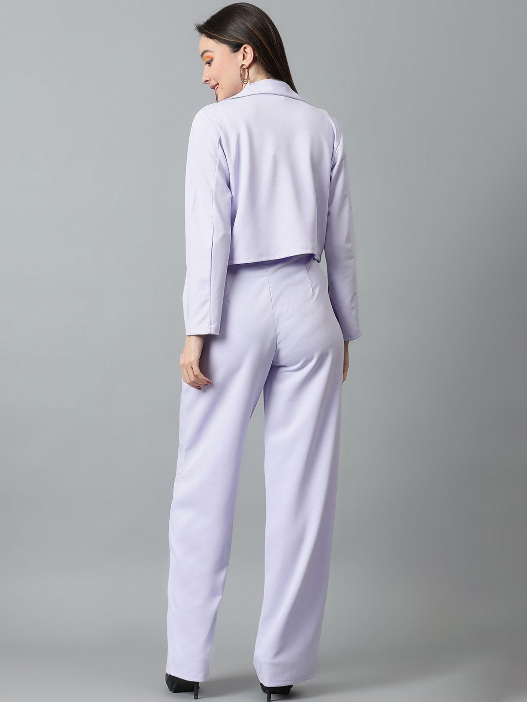 KOTTY BIZwear Basics Shirt Collar Coat With Trousers Co-Ords