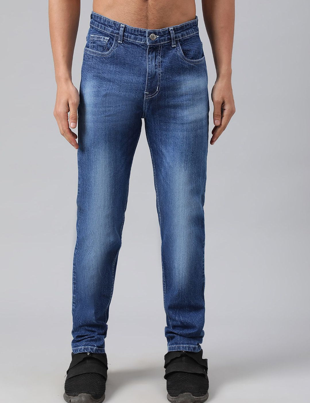 Kotty Men Regular Fit Low-Rise Stretchable Jeans