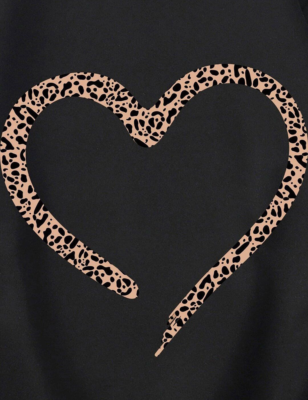 Kotty Women Graphic Printed Fleece Pullover Sweatshirt