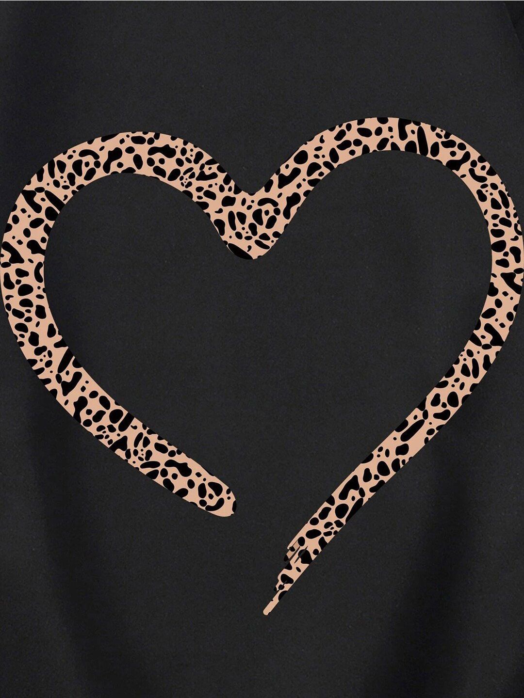 Kotty Women Graphic Printed Fleece Pullover Sweatshirt