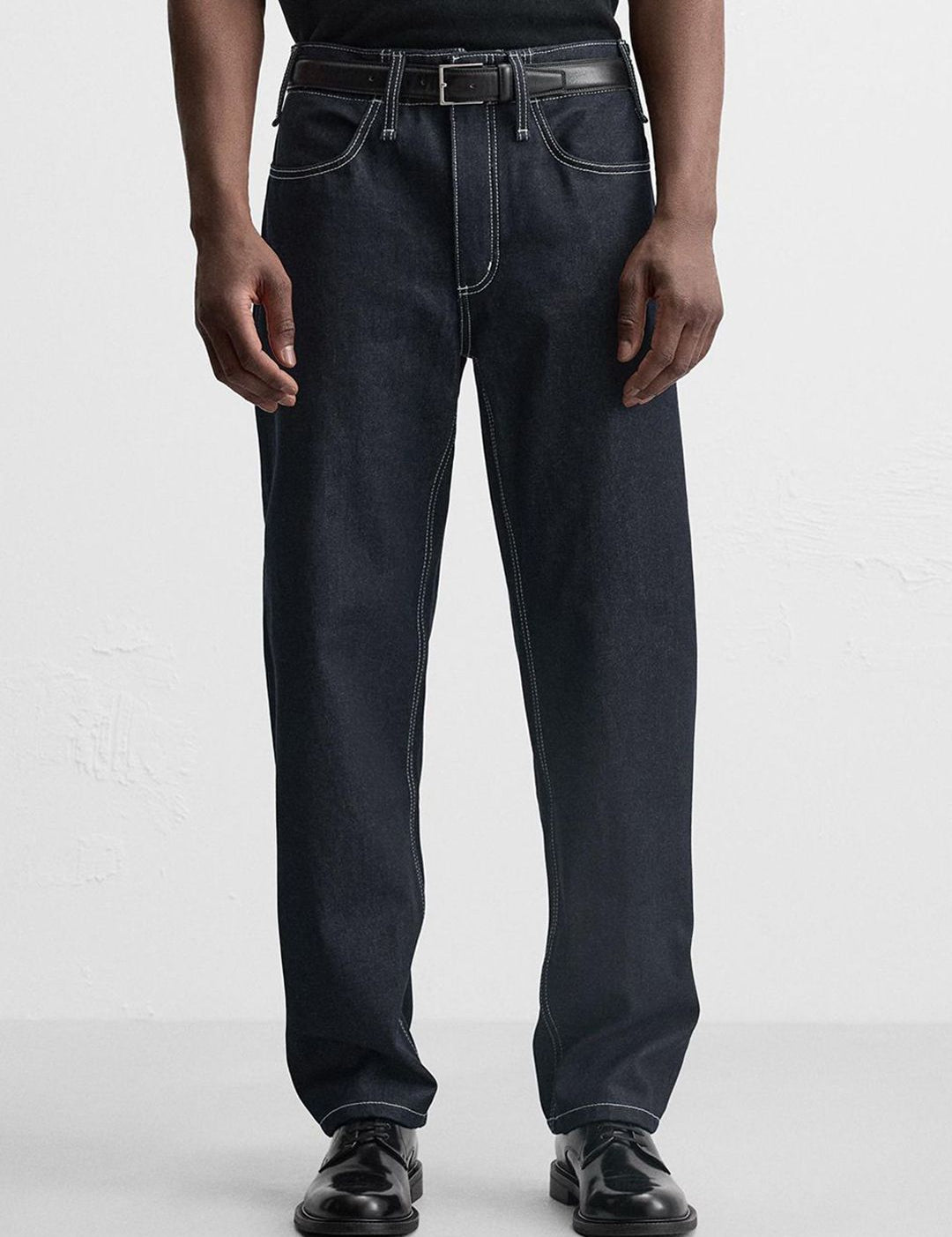 Kotty Men Relaxed Fit Mid-Rise Stretchable Jeans