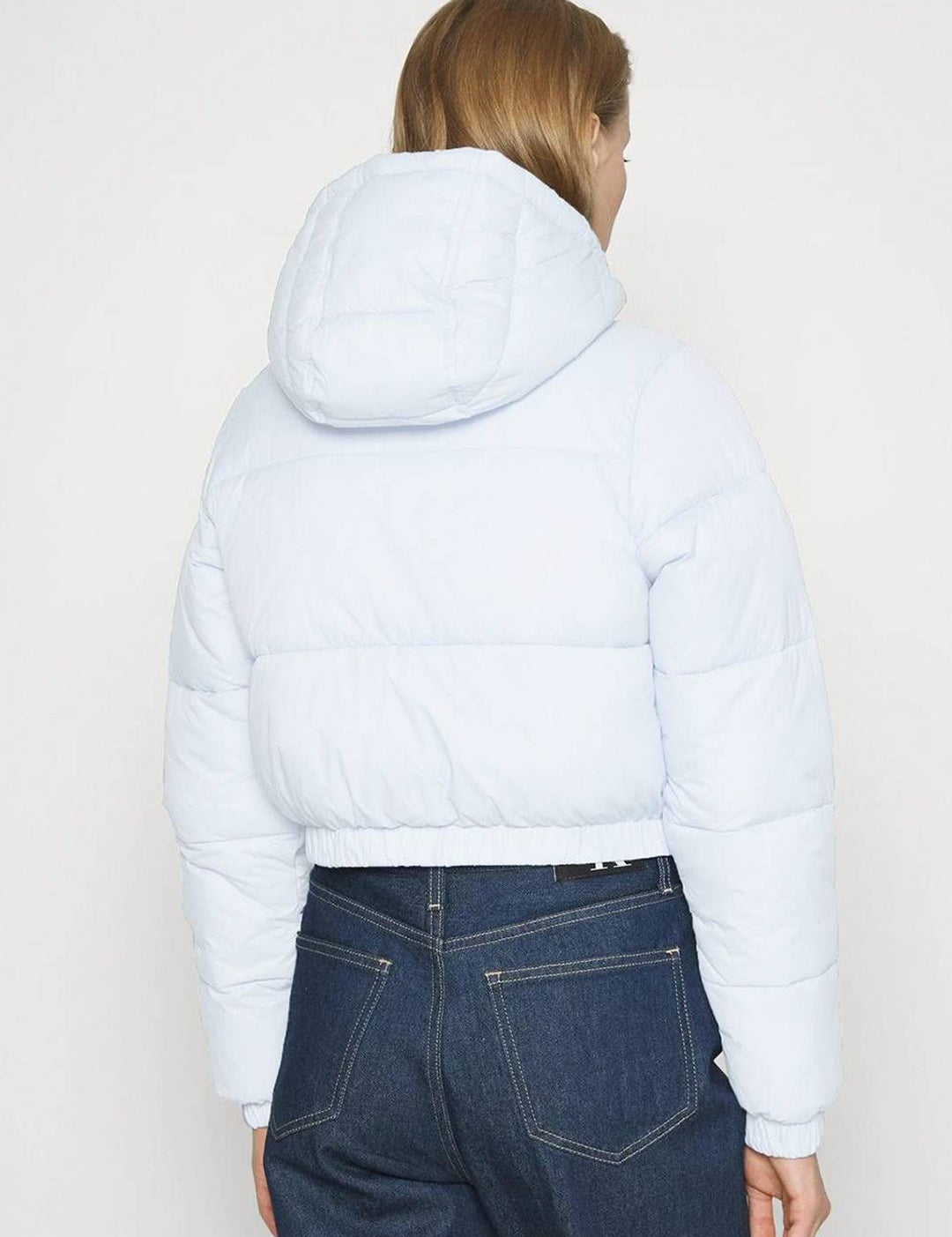 Kotty Hooded Lightweight Crop Puffer Jacket 