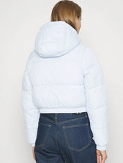 Kotty Hooded Lightweight Crop Puffer Jacket 