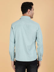 Kotty Men Relaxed Spread Collar Graphic Printed Casual Shirt