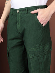 Kotty Men Relaxed Easy Wash Cargos Trousers