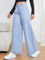 Kotty Women Jean Flared High-Rise Stretchable Jeans