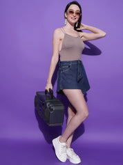 Kotty Women High-Rise Denim Shorts