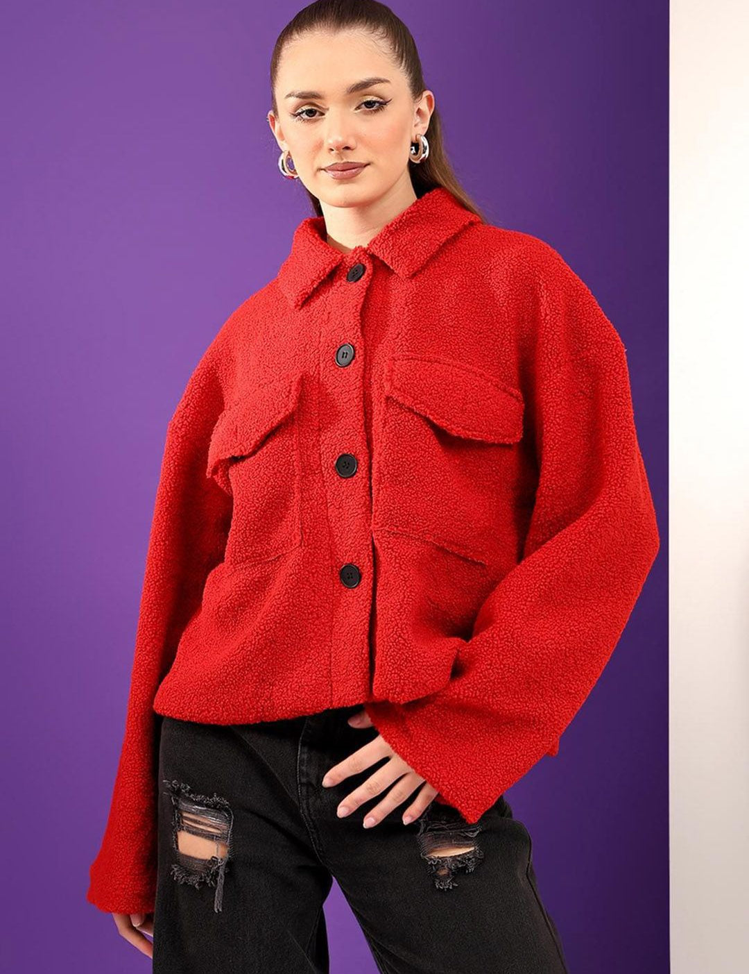 Kotty Women Single-Breasted Overcoat
