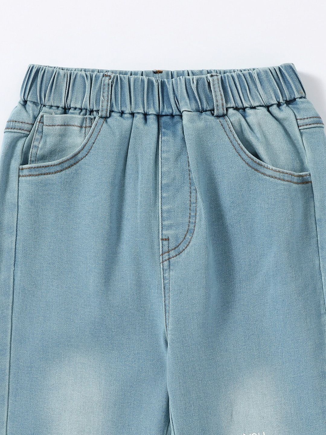 Kotty Girls Blue Mid Waist Jeans