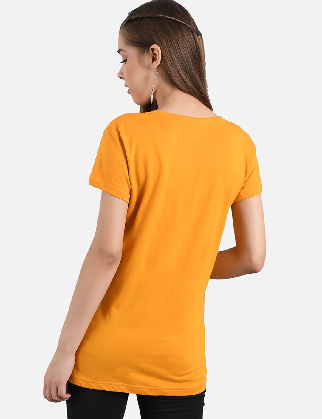 Kotty Women Pack Of 2 Printed Round Neck T-shirts