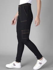 Kotty Women Black Skinny Fit Jeans