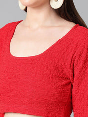 Kotty Self Design Top & Skirt Co-Ords