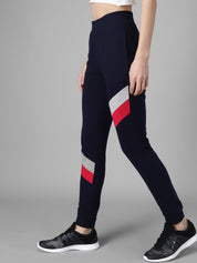 Kotty Women Navy Blue Solid Joggers