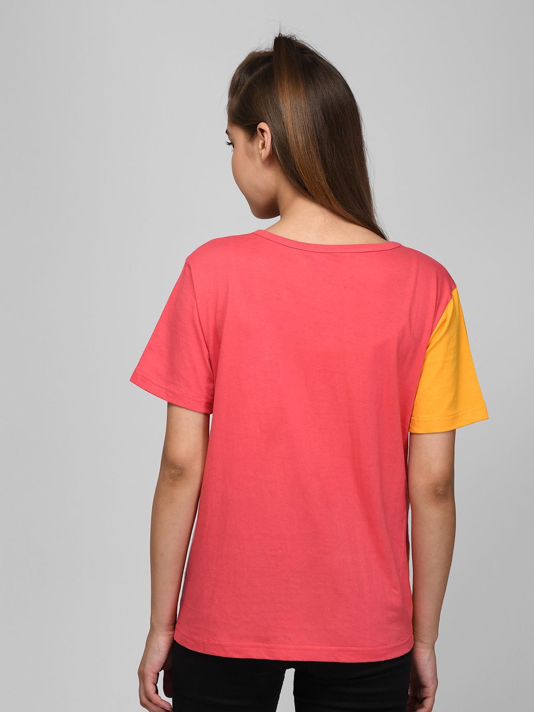 Kotty Colourblocked Cotton T-shirt