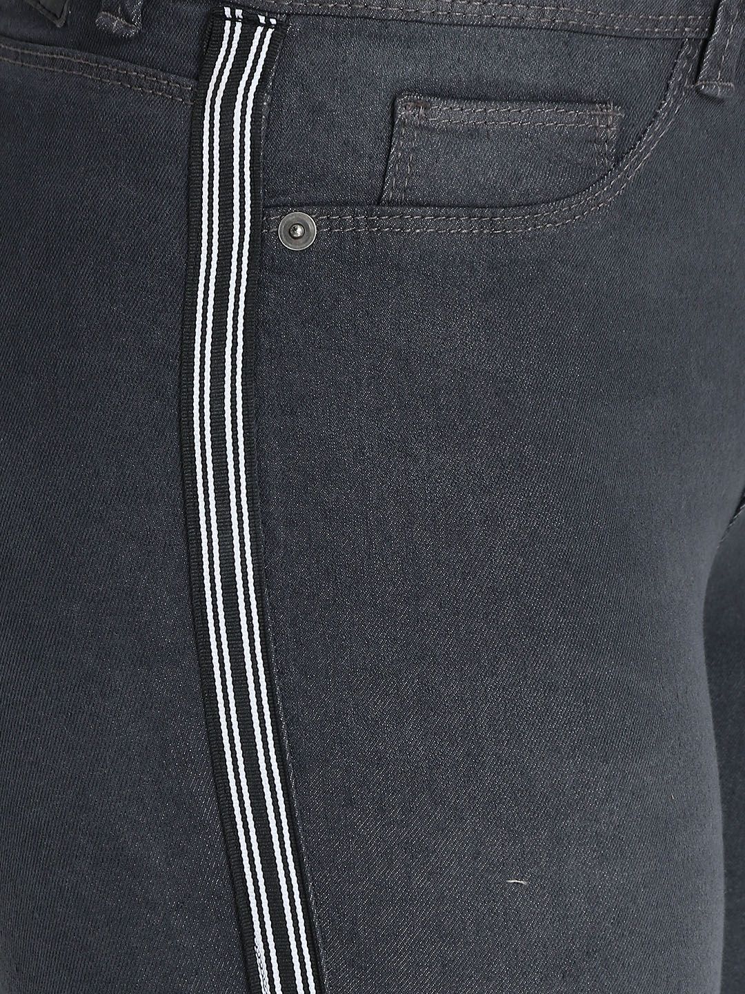 Kotty Women Grey Skinny Fit High-Rise Clean Look Jeans