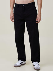 Kotty Men Jean Regular Fit Low-Rise Clean Look Stretchable Cotton Jeans