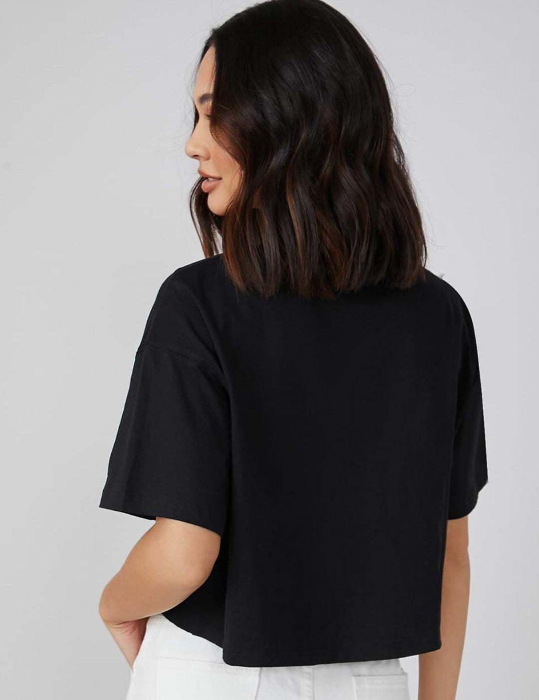 Kotty Typography Printed Oversized T-shirt