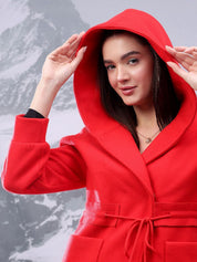 Kotty Women Hooded Overcoat
