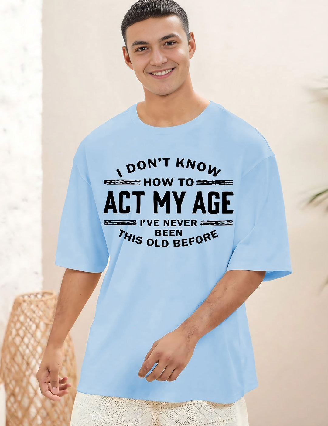 Kotty Men Typography Printed Applique T-shirt