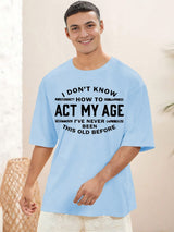 Kotty Men Typography Printed Applique T-shirt