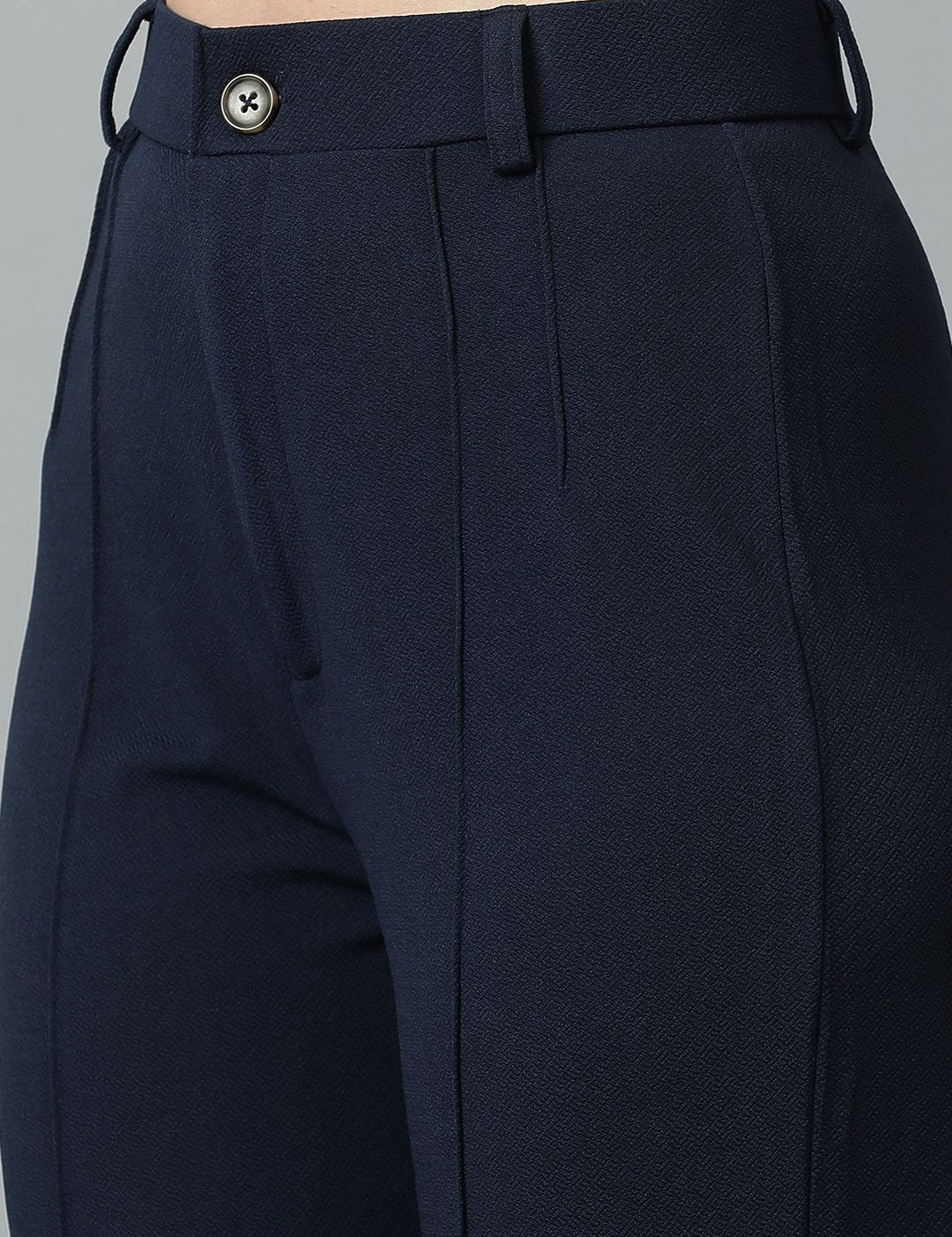 Kotty Navy Blue Shawl Neck Blazer & Trousers