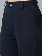 Kotty Navy Blue Shawl Neck Blazer & Trousers