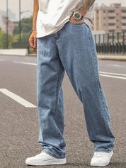 Kotty Men Cotton Straight Fit Stretchable Jeans