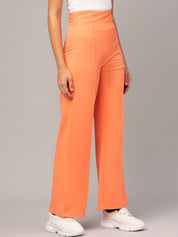 Kotty Pack Of 2 Women Relaxed Straight Leg Straight Fit High-Rise Trousers