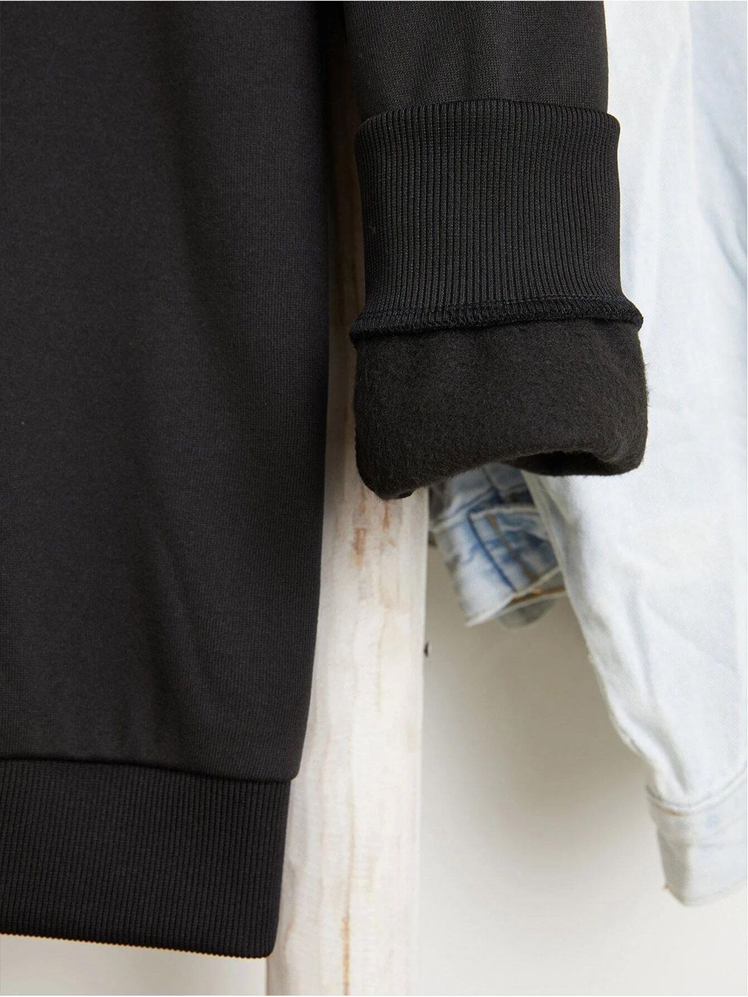 Kotty Printed Fleece Sweatshirt