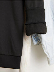 Kotty Printed Fleece Sweatshirt