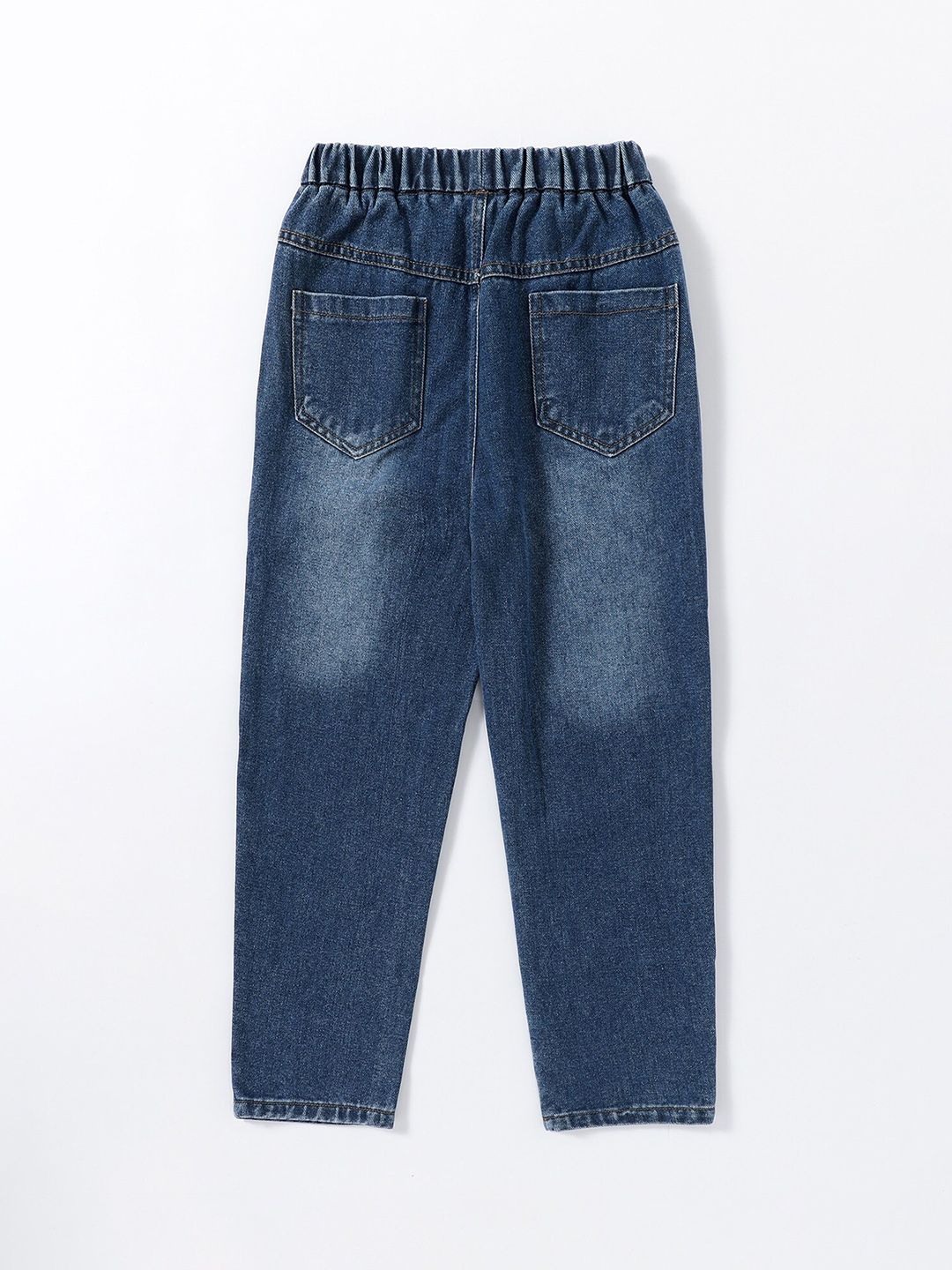 Kotty Girls Blue Mid Waist Light Fade Jeans