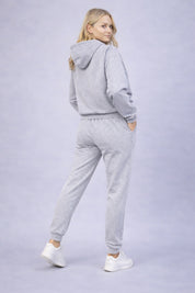 KOTTY Women's Grey Hoodie Jogger Tracksuit Set Casual Wear