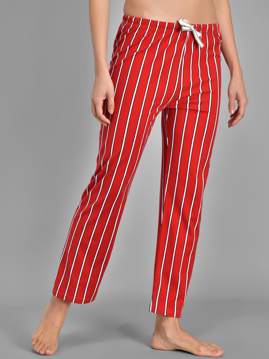 Kotty Striped Cotton Lounge Pants