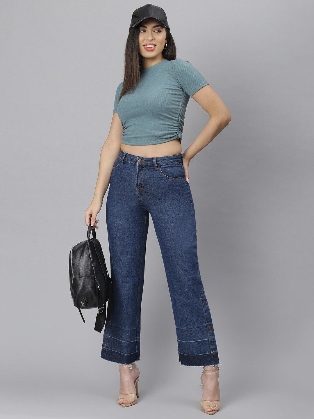 Kotty Women Blue Flared Jeans