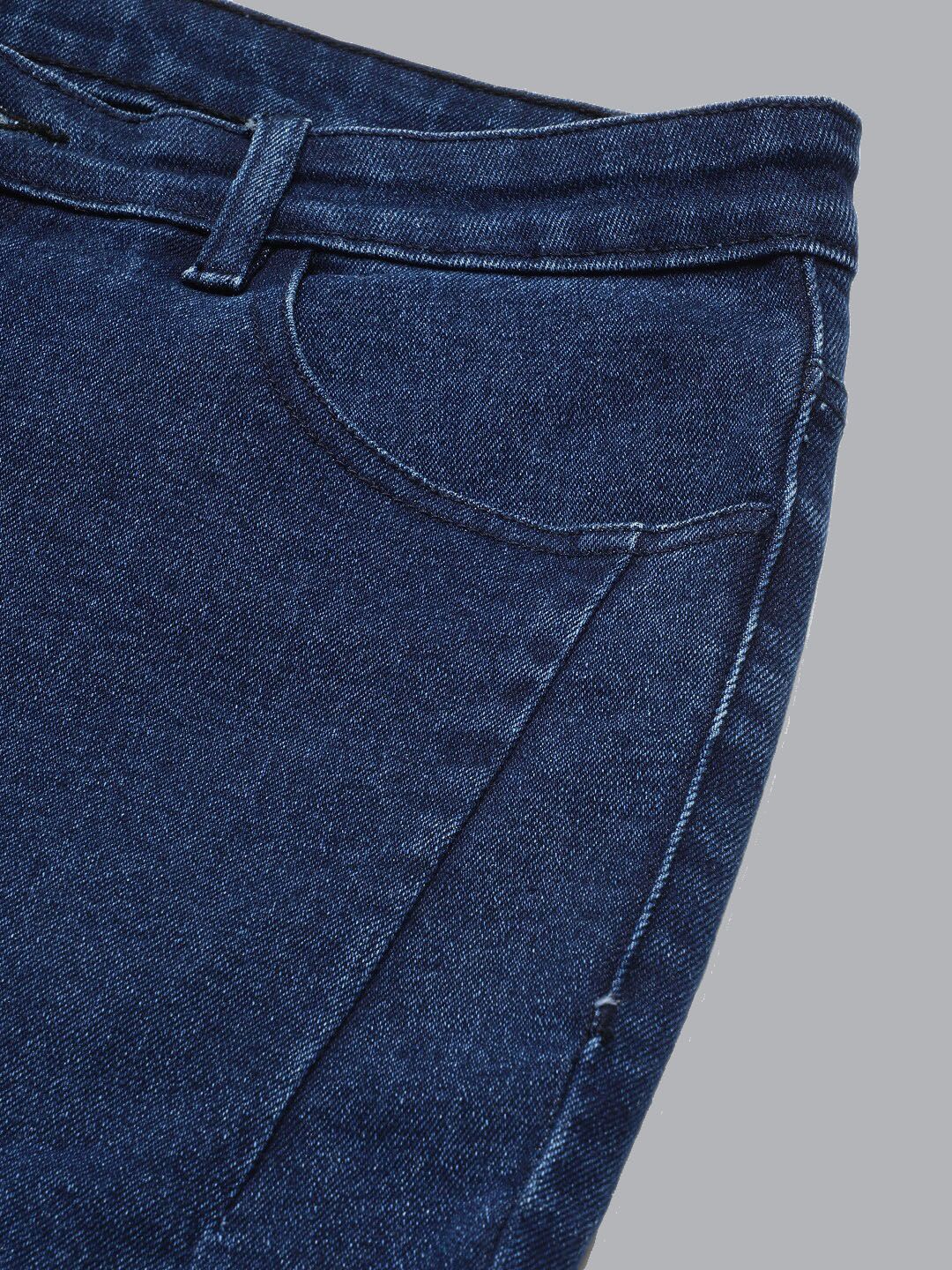 Kotty Men Blue Jean Fit Low-Rise Stretchable Jeans